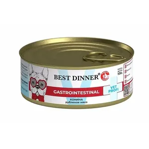 Бест Диннер для собак Гастро (Best Dinner Gastro Intestinal) Конина, 100 г