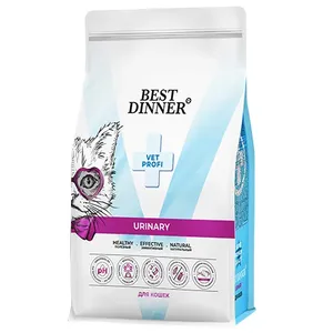 Бест Диннер для кошек Уринари (Best Dinner Urinary), упаковка 1,5 кг