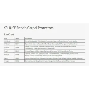 Протектор запястного сустава (KRUUSE Rehab) для собак размер XL, 1ш/уп.