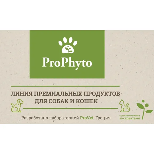 Шампунь ПроФито Дерма Протект для собак с растительными экстрактами для профилактики себореи (ProPhyto DERMA PROTECT), 250 мл