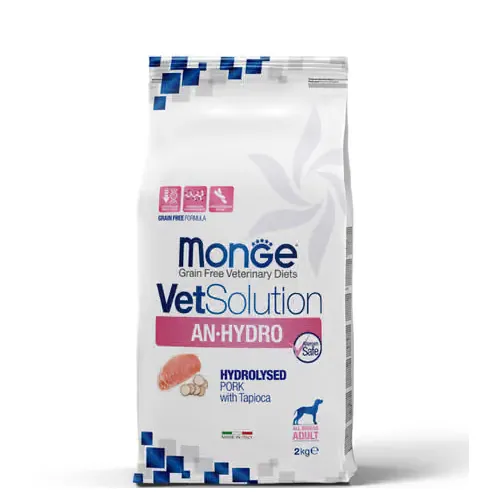 Диетический корм для собак Monge VetSolution An-Hydro 2 кг