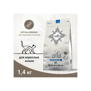 Крафтия Гипо для кошек (Craftia Galena Cat Hypoallergenic Derm Care) при пищевой аллергии и заболеваниях кожи 1,4 кг