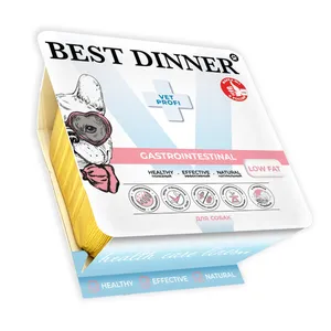 Бест Диннер для собак Гастро LOW FAT (Best Dinner Gastro Intestinal) с низким содержанием жира, паштет с индейкой, 100 г