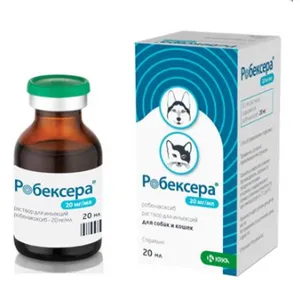 Робексера раствор для инъекций, 20мг/мл, 20 мл