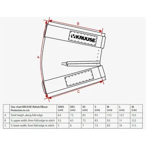 Протектор на локтевой сустав (KRUUSE Rehab) для собак размер XS, 1ш/уп.