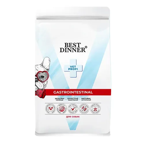 Бест Диннер Гастро для собак при нарушении пищеварения (Best Dinner Vet Profi Gastrointestinal), 12кг