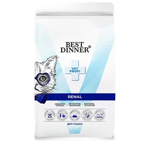 Бест Диннер для кошек Ренал (Best Dinner Vet Profi Renal), уп 1.5 кг