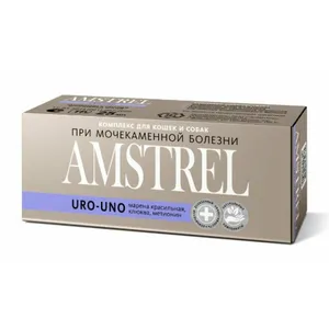 Amstrel URO-UNO комплекс для профилактики мочекаменной болезни у кошек и собак (Амстрел Уро-Уно), 25 мл