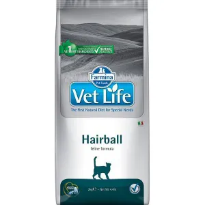 Farmina Vet Life Hairball  корм для кошек, выведение шерсти из ЖКТ, уп. 5 кг. петдог