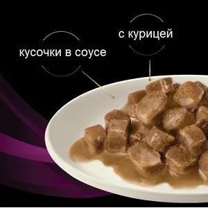 Про План Уринари для кошек с курицей (Urinary St/Ox) при МКБ, паучи 85г