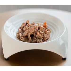 Монж для котят тунец со шпинатом и мини-морковью (Monge Supreme cat Kitten), пауч 80 г