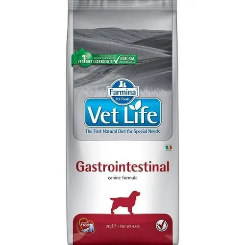 Farmina Vet Life Gastro-Intestinal для собак при нарушении пищеварения , уп. 2 кг петдог
