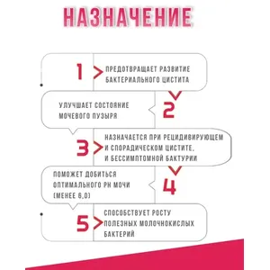 Милоджик УРО с Д-маннозой + Клюква для собак и крупных кошек (1 таб на 10 кг), уп. 30 таб.
