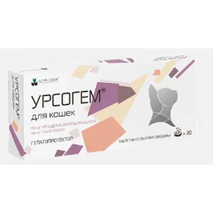 Урсогем для кошек, уп 20 таб