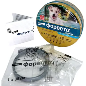 Форесто ошейник для собак весом до 8 кг, 38 см