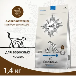 Крафтия Гастро для кошек всех пород (Craftia Galena Gastrointestinal) при заболеваниях ЖКТ, 1.4 кг