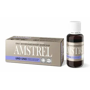 Amstrel URO-UNO комплекс для профилактики мочекаменной болезни у кошек и собак (Амстрел Уро-Уно), 25 мл